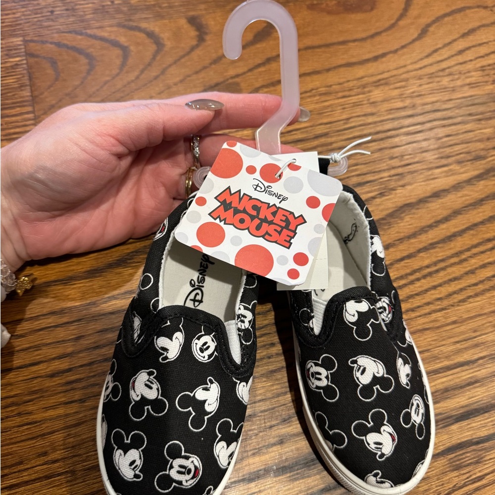 Disney Mickey Mouse Kids Sneakers - Black and White